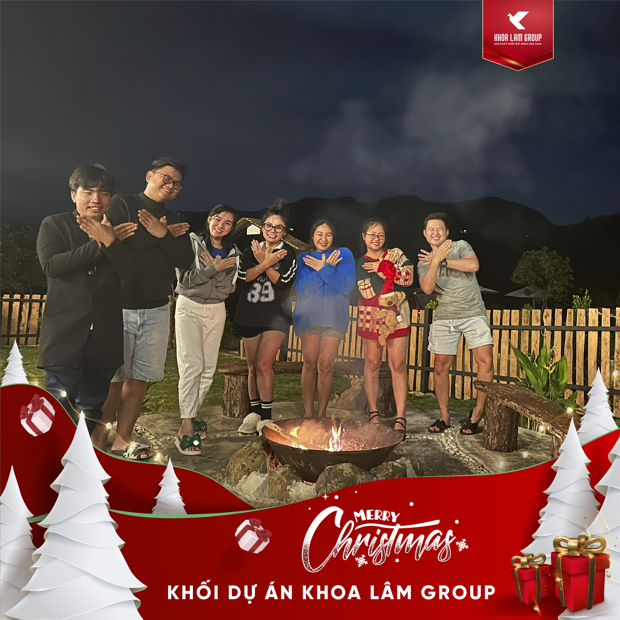 05.To chuc Noel am ap tai Lang Oa Bao Loc Khoa Lam Group