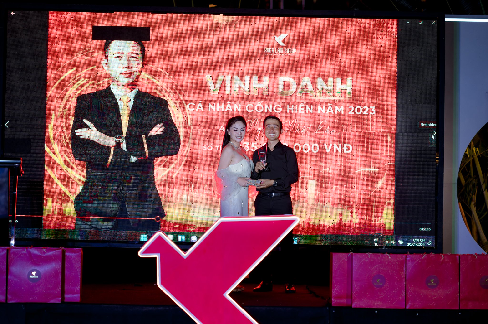 076.YEAR END PARTY 2023 KHOA LAM GROUP VA BO NHIEM NHAN SU KHOA LAM GROUP 2024