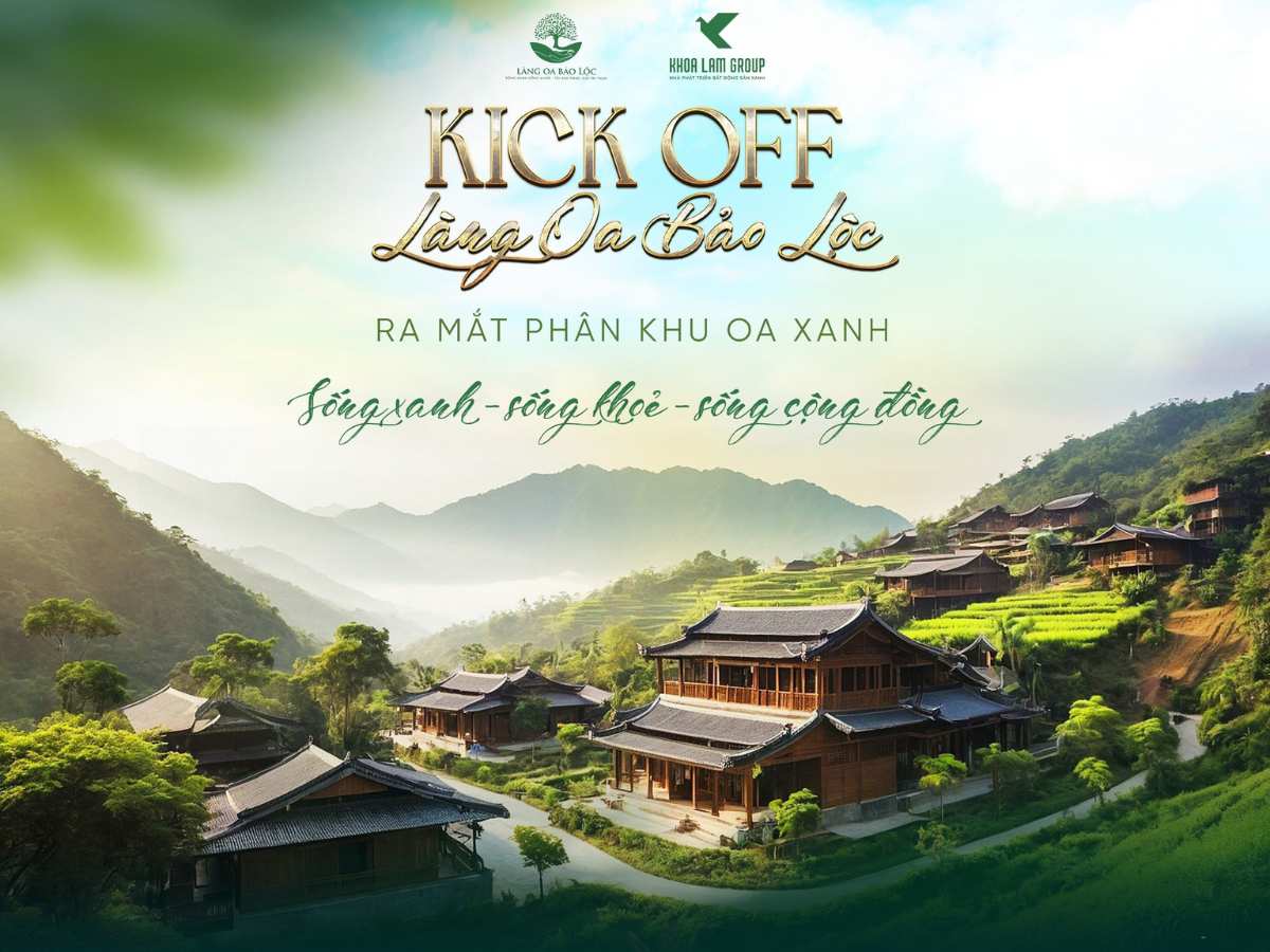chương trình ra mắt phân khu xanh oa của khoa lâm group