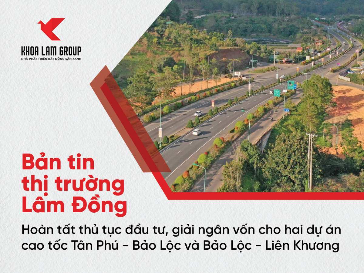 Hoàn tất thủ tục đầu tư, giải ngân vốn cho 2 dự án cao tốc Lâm Đồng