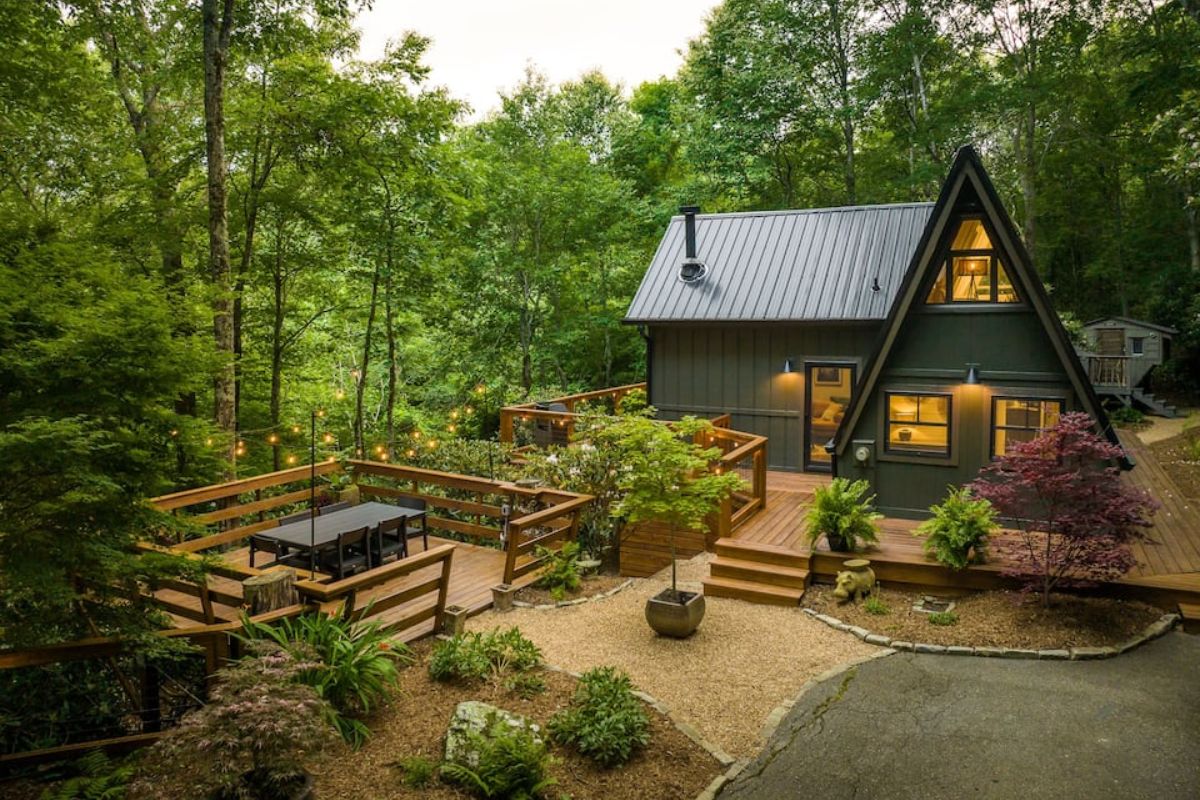 Mẫu nhà phù hợp với địa hình đồi núi tại Vân Thôn Retreat Bảo Lộc
