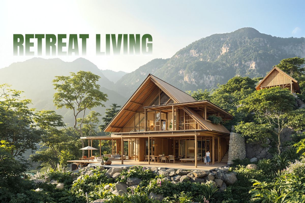Xu Hướng Retreat Living 2025: Khi Lối Sống Chậm và Bình Yên Tái Định Vị Chuẩn Mực Sống