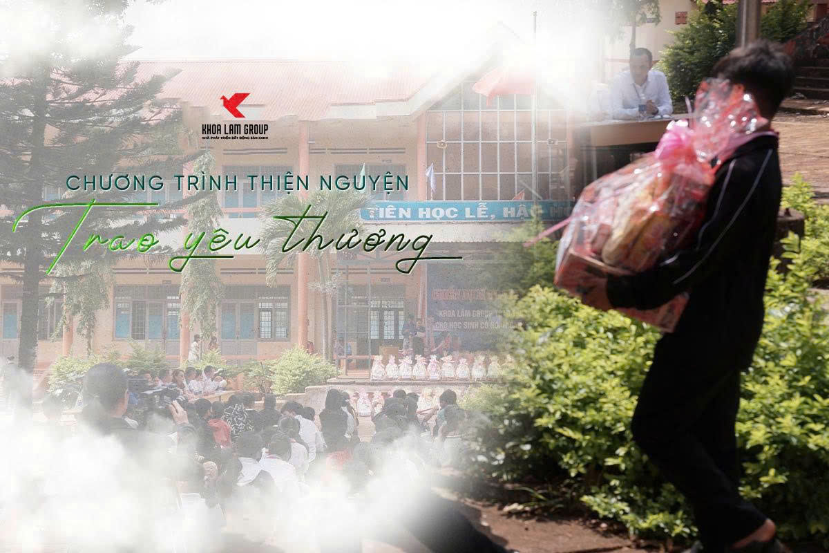 Chương trình tình nguyện trao yêu thương