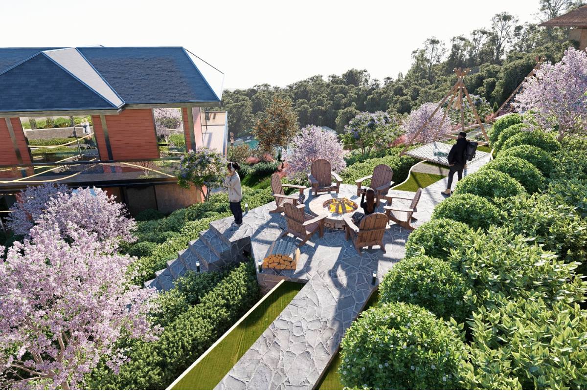 Vân Thôn Retreat Retreat - Khu BBQ và lửa trại gắn kết cộng đồng Vân Thôn Retreat Bảo Lộc