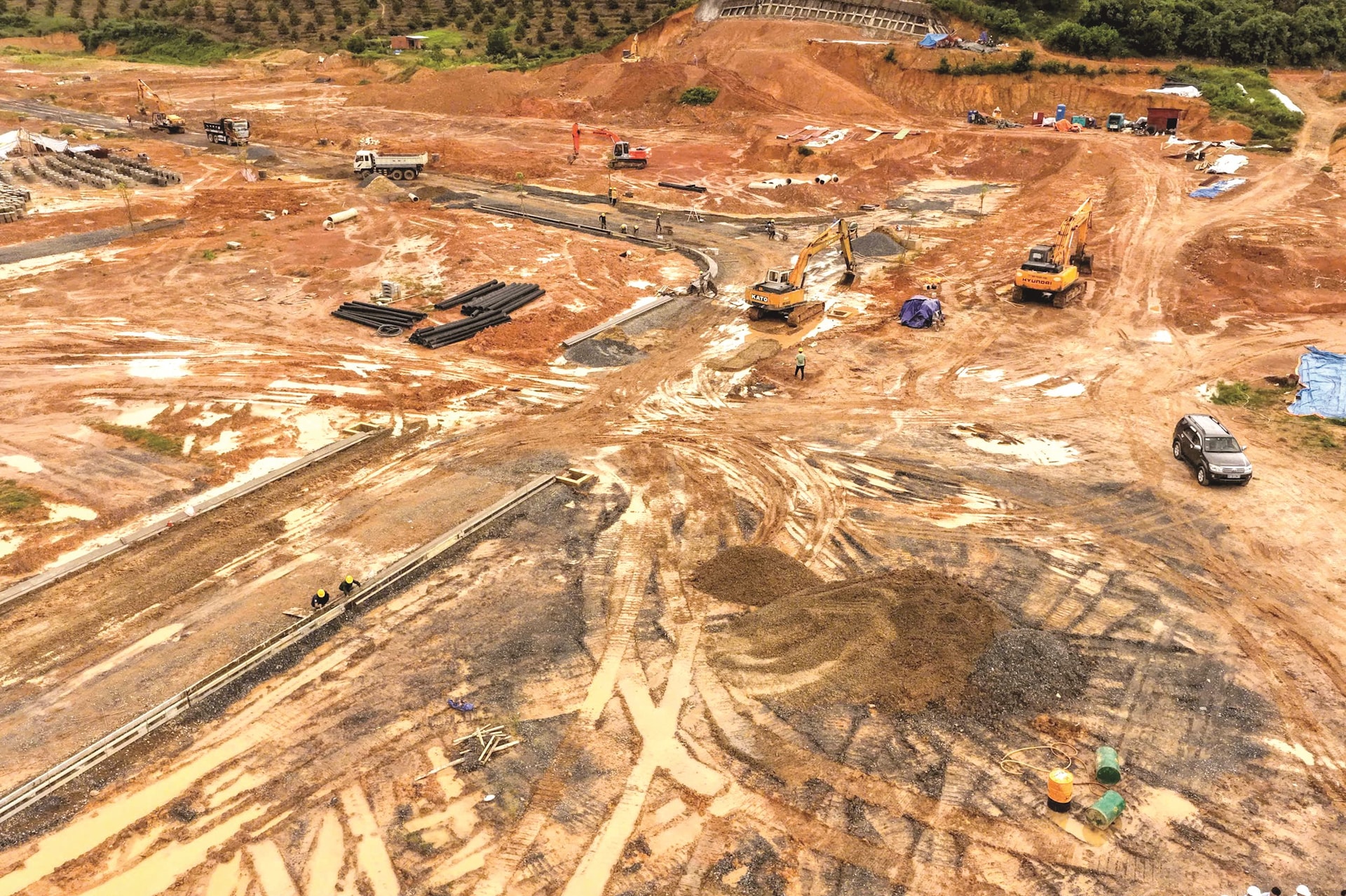 Khu tái định cư 12,58 ha (140 lô) tại xã Đạ Huoai, dự kiến hoàn thành trong năm 2025