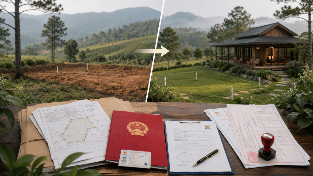 Hồ sơ chuyển mục đích sử dụng đất cần những gì?