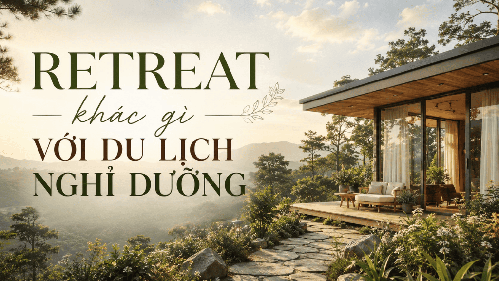 Retreat là gì và khác gì so với những chuyến du lịch nghỉ dưỡng thông thường?