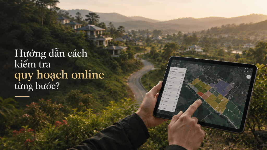 Kiểm tra quy hoạch online từng bước, nhanh và chính xác.