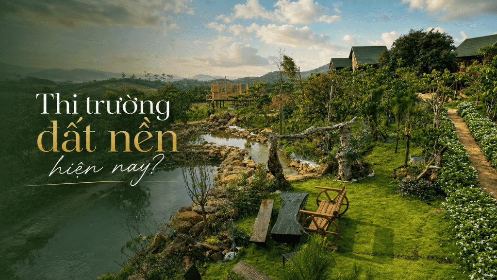 Thị trường bất động sản đất nền hiện nay.