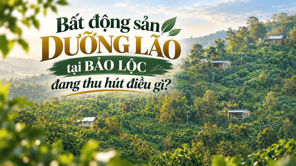 Bất động sản dưỡng lão tại bảo lộc đang thu hút điều gì?