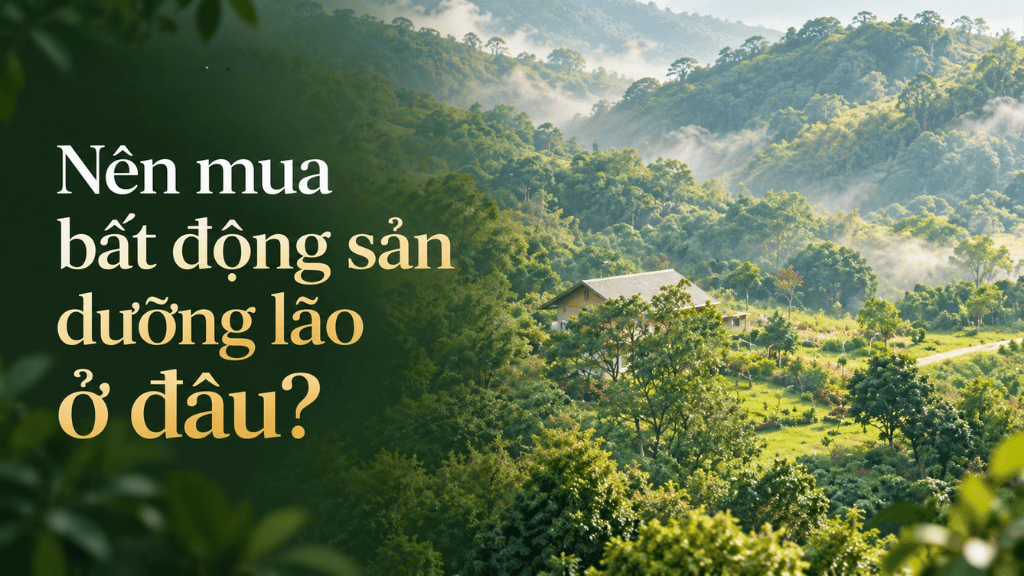 Nên mua bất động sản dưỡng lão ở đâu?