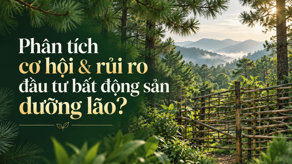 Phân tích cơ hội & rủi ro đầu tư bất động sản dưỡng lão?