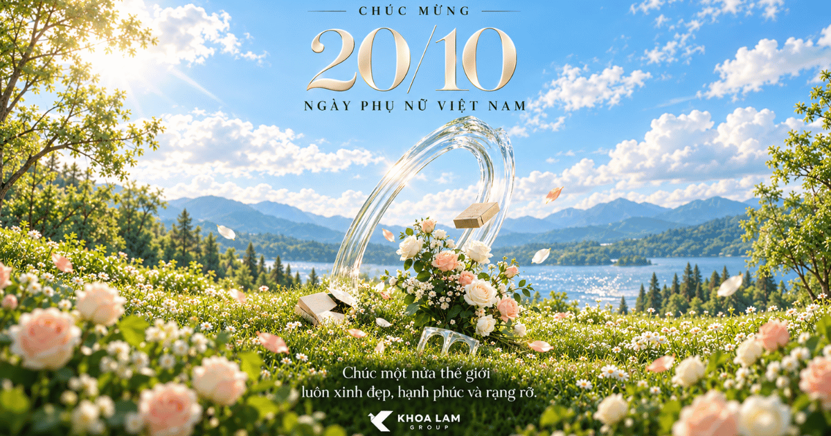 Chúc mừng ngày Phụ Nữ Việt Nam 20/10